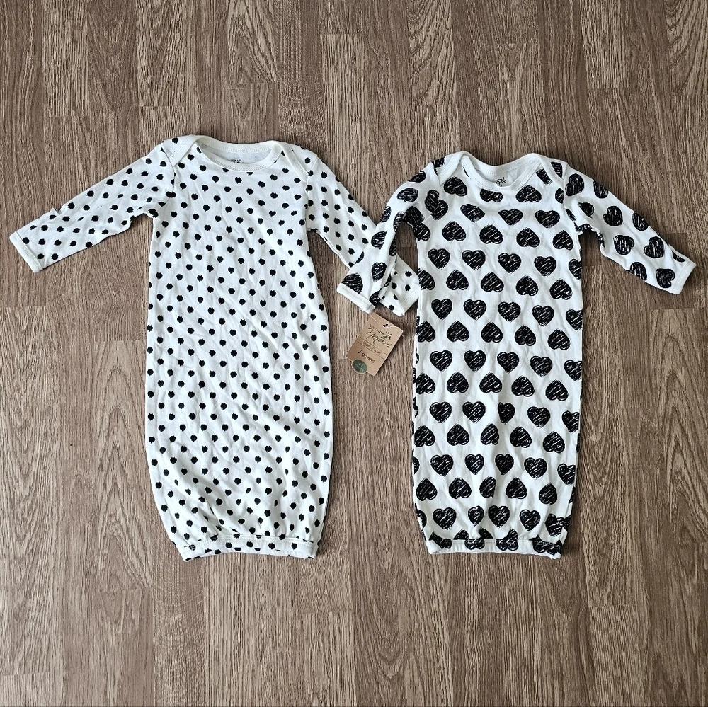 Set Of 2 Baby Gowns NWT